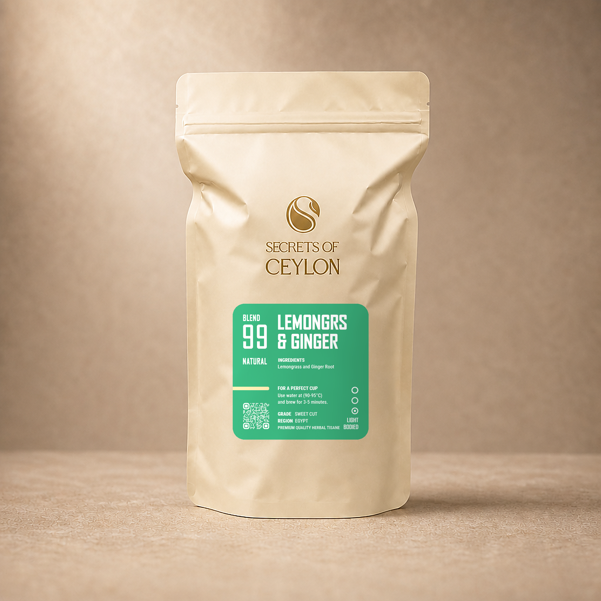 Lemongrass &  Ginger GP2 Uva Wholesale loose tea pack